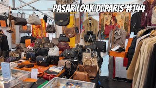 Tur pasar loak di Paris  Pedagangnya tetap nyapa meskipun udah lama gak ketemu [upl. by Rafa]