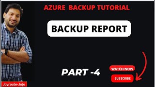 Backup report Azure Backup Tutorial  Part 4 [upl. by Colburn]