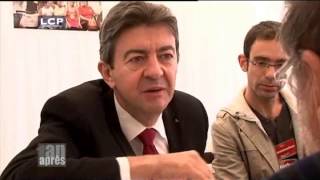 JL Mélenchon en aparté à la fête de lHumanité sur communisme et socialisme [upl. by Charis]