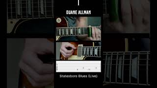 Play the intro to Statesboro Blues [upl. by Enitsirt577]