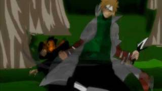 yondaime vs madara fan animation extended 1 [upl. by Nrol]