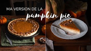 Tarte citrouille vanille pumpkin pie revisitée  LHerboriste [upl. by Dougall]