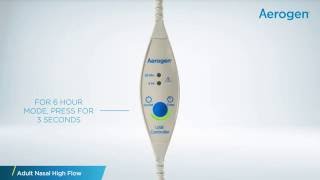 Aerogen Setup Guide Adult Nasal High Flow [upl. by Erdrich]