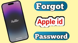 Forgot Apple id Password  How to Recover Apple id Password Hindi [upl. by Danae920]