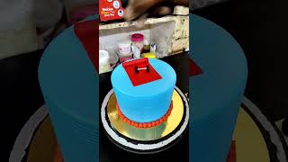 GYM theme cake  Gym Lover Cake Design cake trending youtube shortsvideo food gym shorts [upl. by Delwyn]