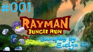 Walkthrough  Rayman Jungle Run  Jump 001 AndroidSmartphone [upl. by Adnilak]