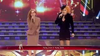 Showmatch 2014  Al final le gustaban Nacha Guevara aflojó y se divirtió con una imitación [upl. by Richman677]