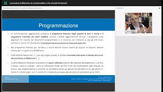 Le procedure di affidamento dei contratti pubblici Le fasi principali 15 06 2022 [upl. by Draw575]