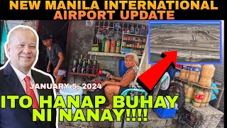 NEW MANILA INTERNATIONAL AIRPORT UPDATE JANUARY 5 2024 [upl. by Enelav]