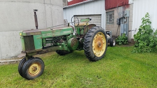 John Deere 520 Running The Winco Generator [upl. by Yendroc]