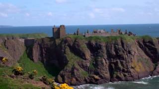 Dunnottar Castle Stonehaven Aberdeenshire Scotland May 19th [upl. by Murray627]