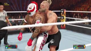 REY MYSTERIO VS BROCK LESNAR  WWE WORLD WRESTLING MANIA  ENTERTAINMENT GAMEZONETAMILAN  SPORTS [upl. by Esyle422]