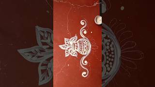 A L P O N A  shorts alpona rangoli alponadesign design viralshortvideo [upl. by Renfred]