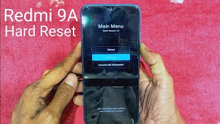 Redmi 9A Hard Reset  Pattern Unlock 2021  How to Reset Redmi 9A [upl. by Akemrej]