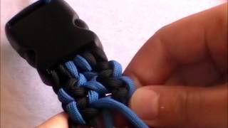 How To Wide bracelet 2 color Hundehalsband [upl. by Anrev]