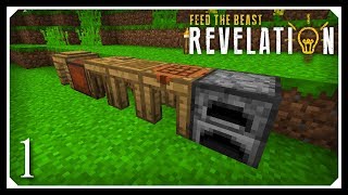 How To Play FTB Revelation  JEI Journeymap amp Tinkers  E01 Modded Minecraft For Beginners [upl. by Attenna14]