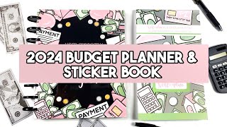 2024 Budgeting Made Simple With Kell of A Plan Budget Planner amp Stickerbook Review  Flip Through [upl. by Jeritah]