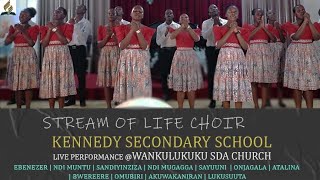 Stream of life Choir Kennedy secondary school Live at Wankulukuku SDA Church [upl. by Koby]