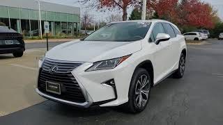 2018 Lexus RX 350L PREMIUM Schaumburg IL 250189A [upl. by Nosduj561]