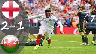 England vs Wales 21 Extended highlights Euro 2016 [upl. by Devitt]