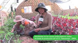 Estudiantes de los cursos prefacultativos visitaron la Estación Experimental Patacamaya  UMSA [upl. by Albertson]