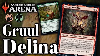 Gruul Delina  Standard Deck  MTG Arena [upl. by Lothaire]