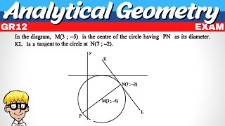 Analytical Geometry Grade 12 Exam Questions [upl. by Mukund]