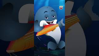 Blue Whale Song ChuChuTV NurseryRhymes kidsshorts kidssongs AnimalSongs [upl. by Lonna]