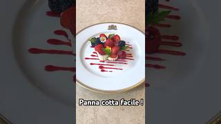 Panna Cotta facile  Dessert Italien Gourmand et Délicieux [upl. by Andonis]