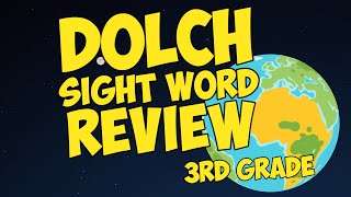 Dolch Sight Word Review  Third Grade  Jack Hartmann [upl. by Fonzie976]