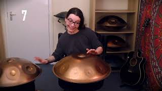 One Handpan Melody 8 Different Styles [upl. by Aihsit167]