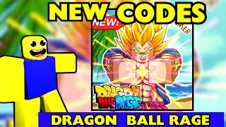 All Secret Dragon Ball Rage CODES 2024 Roblox Codes for Dragon Ball Rage [upl. by Garlanda]