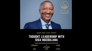 Thought Leadership with Dr Sisa Ngebulana  Youth In Property Association [upl. by Ariahay]