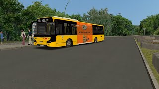 OMSI2 Ebstein 103 Rossdorf  Inselbad with VDL Citea LLE [upl. by Etnoval320]