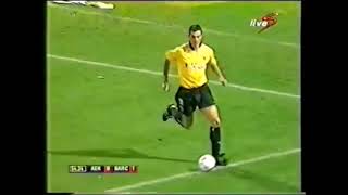 200001 UEFA CUP Round of 16 1 AEKBARCELONA [upl. by Yroj]