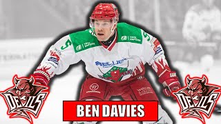 Cardiff Devils Resign Ben Davies [upl. by Enilamme]