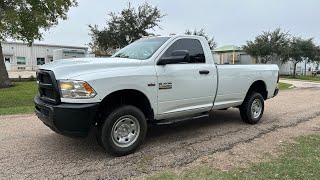 2017 Ram Tradesman 2500 regular cab inside and outside video [upl. by Rab]