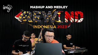 REWIND INDONESIA 2023 MEDLEY amp MASHUP DIRECTORS CUT MUSIC ONLY [upl. by Adia]