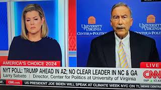 cnn talking head doesnt know why 10 swing for trump in AZI DO [upl. by Nawuj]