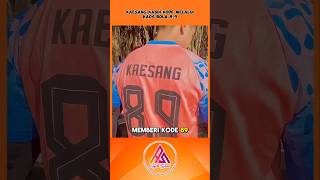 KAESANG PANGAREP KASIH KODE DARI KAOS BOLA NOMOR 89 videoviral shortvideo fyp [upl. by Jennings]