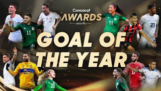 202324 Concacaf Awards  All Goal of the Year Nominees [upl. by Winstonn]