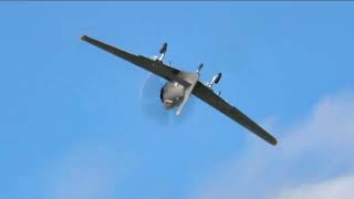 Douglas Skyraider at Air Legend Airshow 2024 [upl. by Ynehteb833]