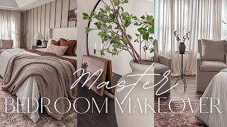 Master Bedroom Decorate with me  Summer refresh amp Makeover  Jenna’s home [upl. by Meng]