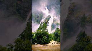 Nature scenery shorts nature beautyofnature waterfall mountains naturelovers natureshorts [upl. by Katalin419]