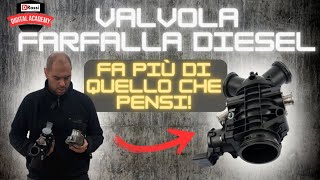 LA FARFALLA NEL MOTORE DIESEL COME FUNZIONA A CHE SERVE  E I SUOI PROBLEMI [upl. by Cherry]