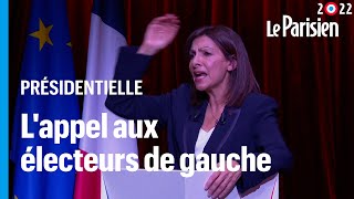 Présidentielle  «Rejoignez votre famille» l’appel de Hidalgo aux électeurs de gauche [upl. by Edmanda759]