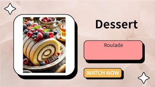 Roulade Recipe for Beginners [upl. by Nanerb18]