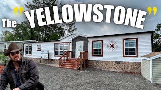 Amazing mobile home with the PERFECT floor plan ft Rip from Yellowstone [upl. by Anerda]