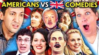 Americans Watch British Comedies For The First Time  React [upl. by Kailey]