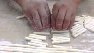 Making Pasta Cavatelli [upl. by Nosnev]